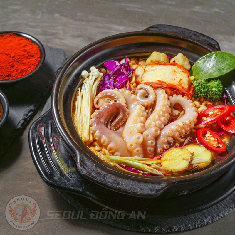 Mì Kim Chi Bạch Tuộc